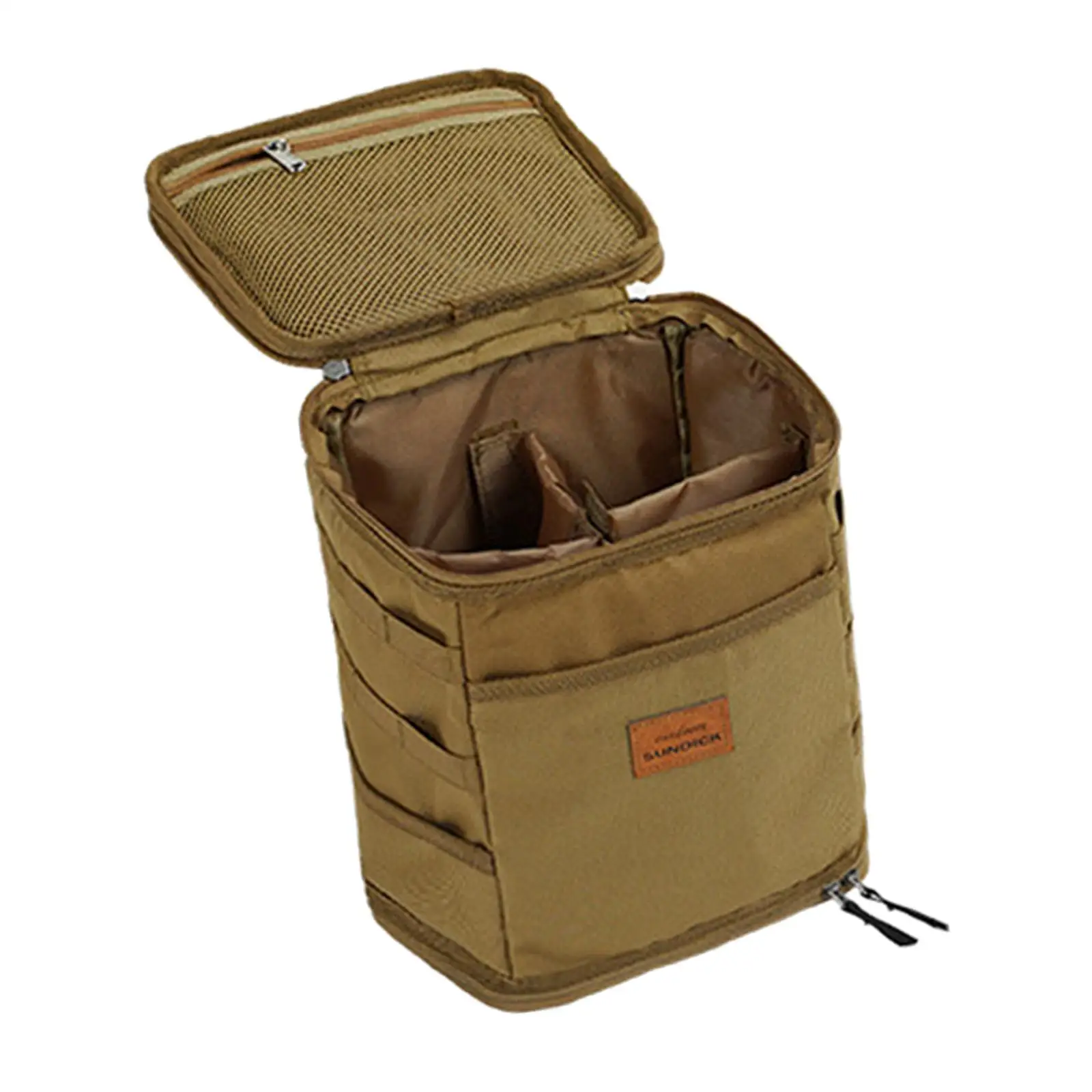Large Picnic Storage Bag Container Lightweight with Zippers Waterproof  for