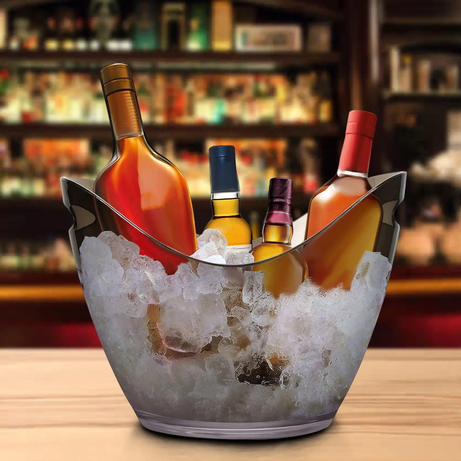 Ice Bucket  Bucket, 8 Liter Tub for Drinks and Parties, Perfect for , Champagne or  Bottles