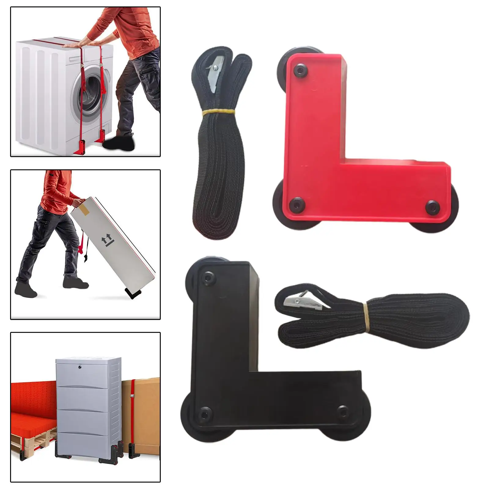 Heavy Duty Heavy Furniture Lifter Multi Function with Lashing Strap Mover Sliders Kit for Furniture Sofa Move Tool