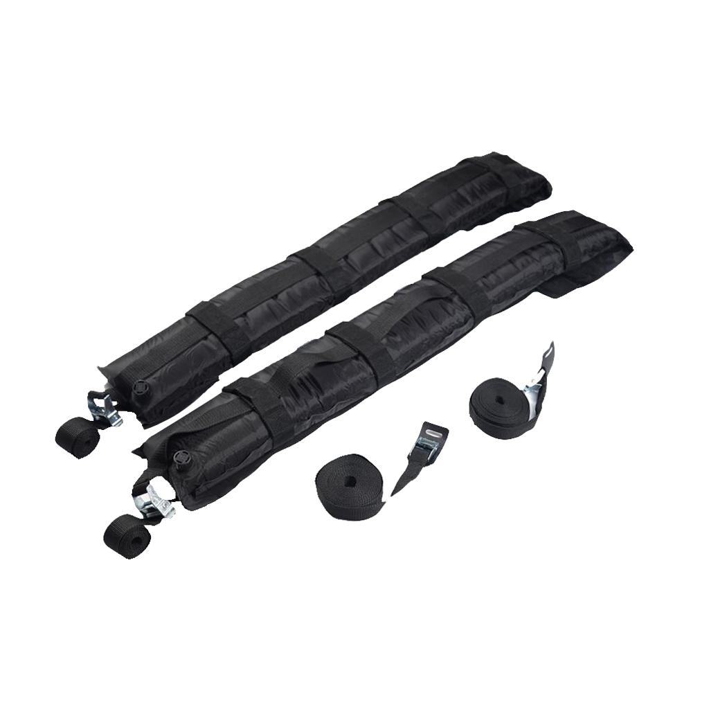 dolity Inflatable Car Soft Roof Racks Travel Luggage Carriers Bars