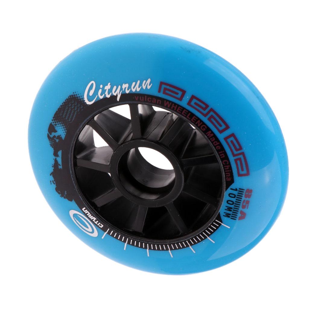 Roller Wheels indoor e outdoor Skating Wheels tool color black/Blue/Red