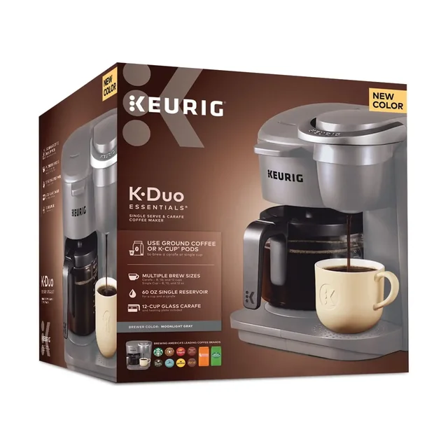 Keurig K-duo Essentials Single Serve K-cup Pod & Carafe Coffee Maker, Black  - Coffee Makers - AliExpress