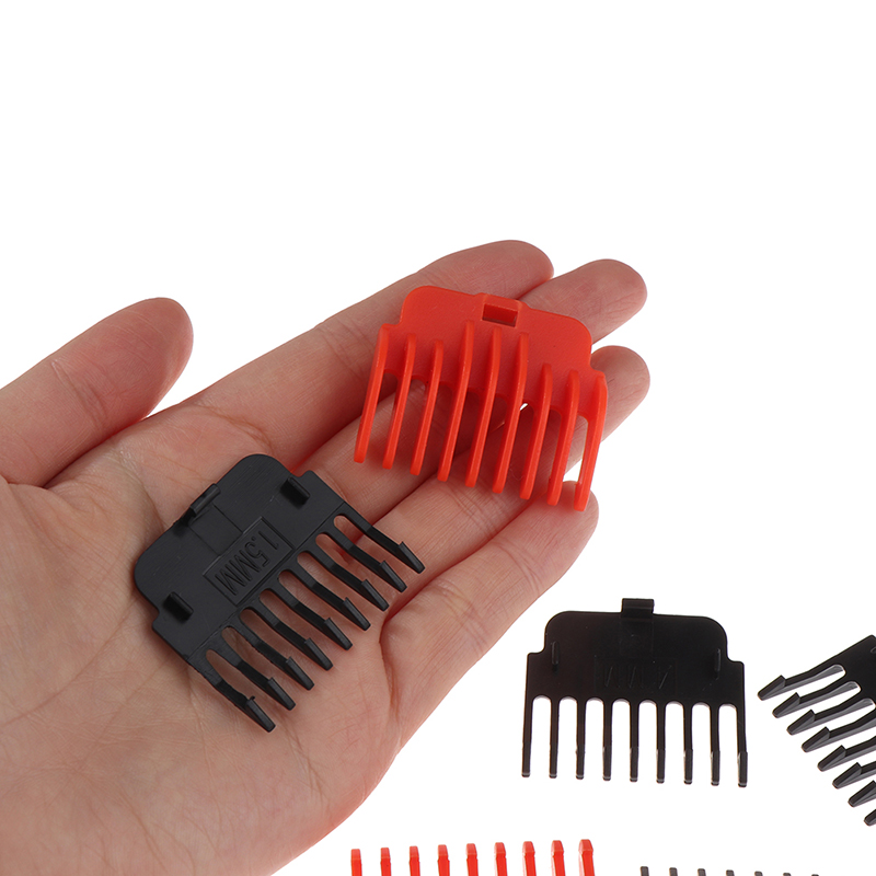 Description Picture 5 of item1 Set T9 Hair Clipper Guards Guide Combs Trimmer Cutting Guides Styling Tools Attachment Compatible 1.5/ 2/ 3/ 4/ 6/ 9mm