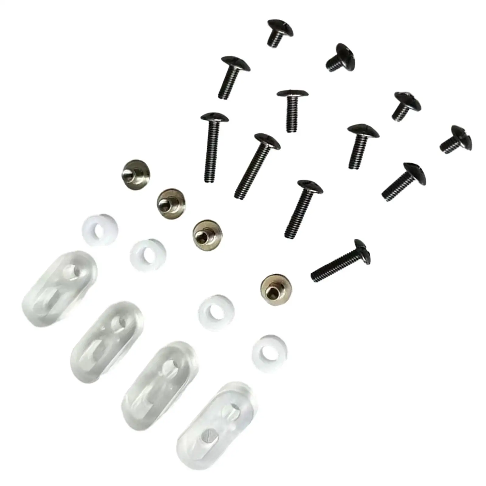 Ice Hockey Visor Hardware Kit Screw Washers Nuts Replacement Safety Hockey Equipment Accessories Fixings Back up Hardwares