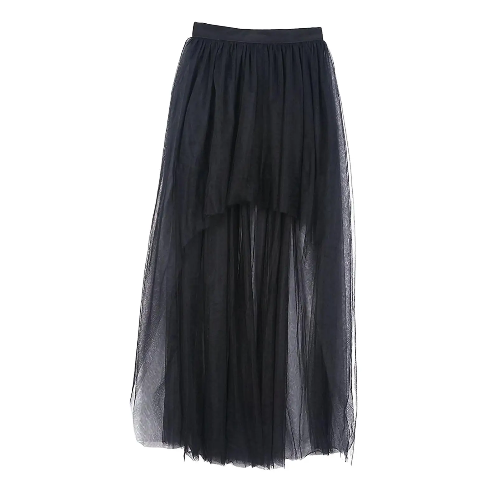 Women Tutu Skirts Steampunk Gothic Swallowtail Skirt Tulle Skirt