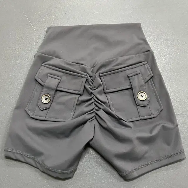 New Summer Black Grey Sport Shorts Women Casual Shorts Workout Waistband  Skinny Sexy Short S-3XL Drop Shipping