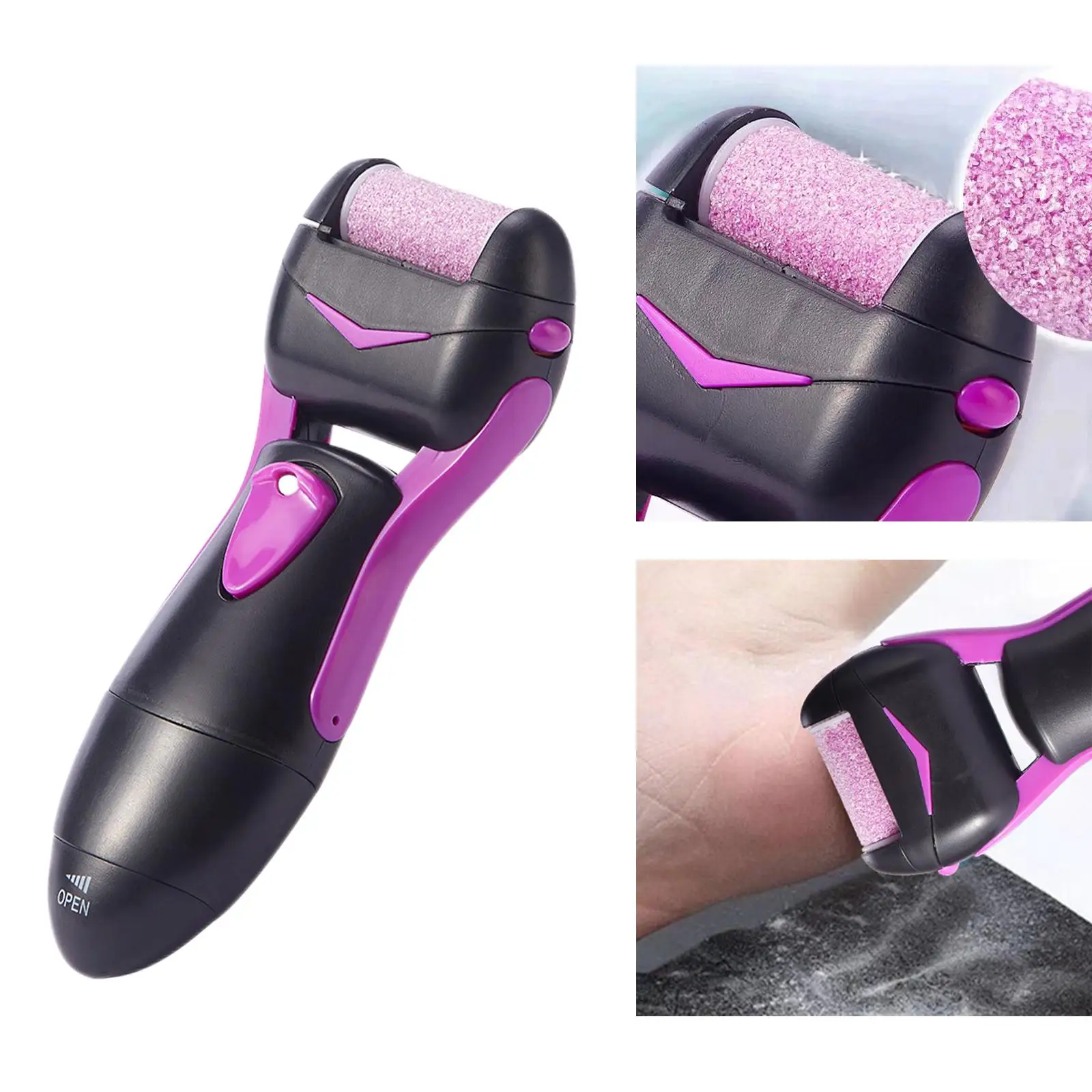 Electric Foot Callus Remover,  , Dead    ,Portable Cracked  File for Home Use