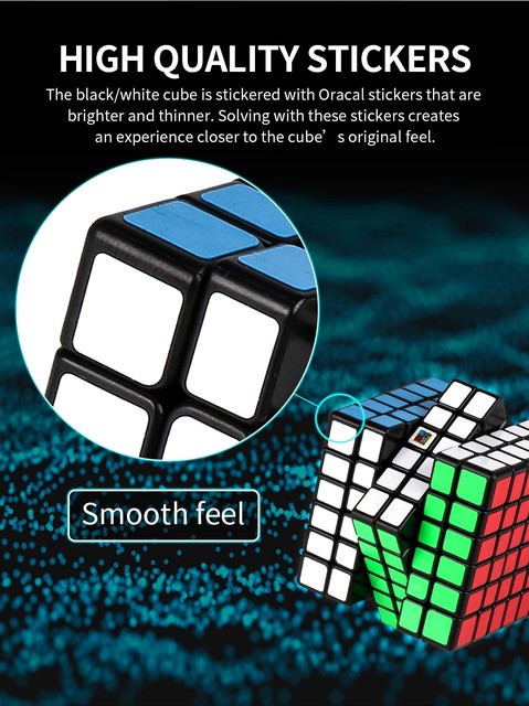 Picube] Moyu Meilong 6 V2M 6X6X6 V2 Magnetic Speed Cube Moyu Cubo