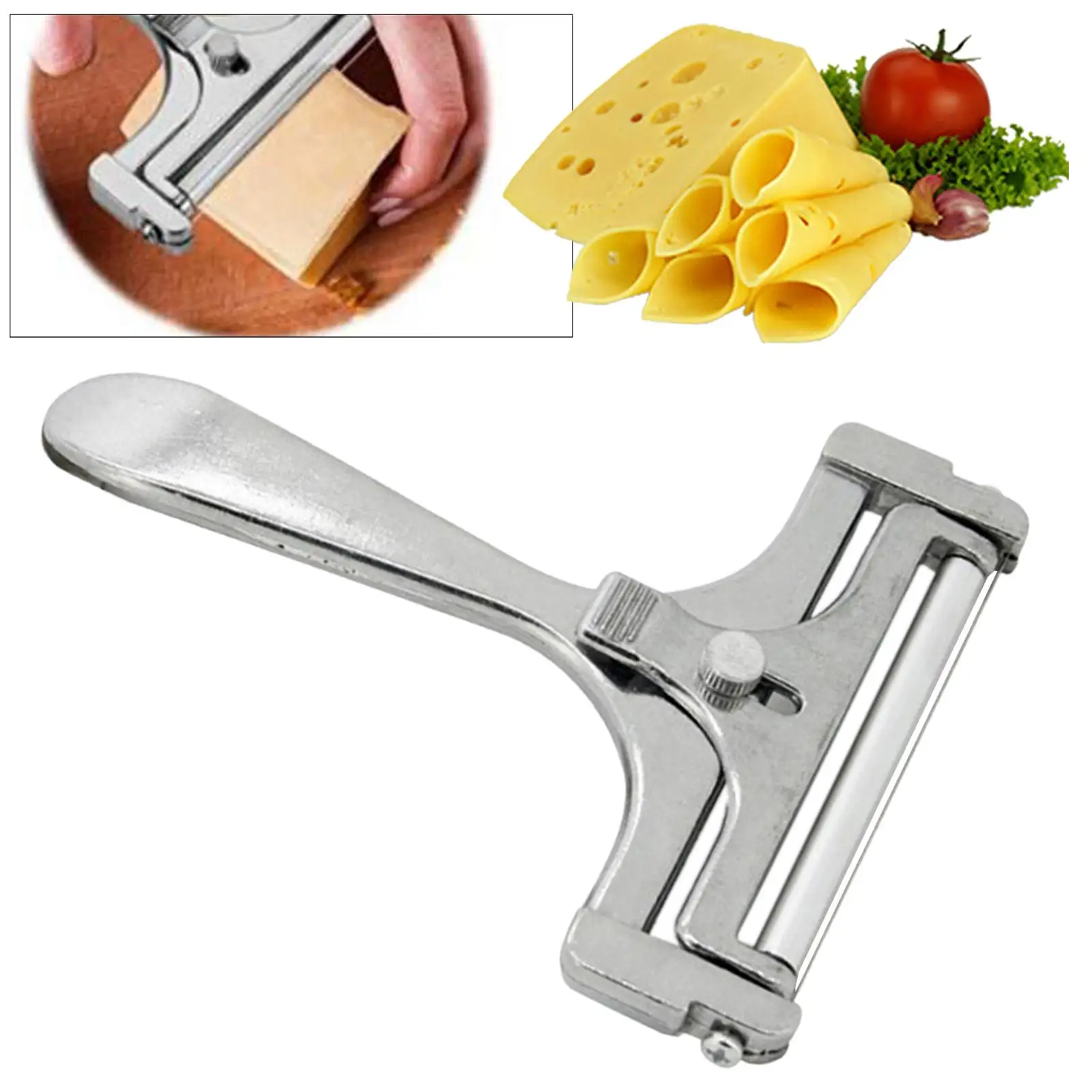Multi-Function Cheese Slicer Butter Spatula Stainless Steel Nonstick Cheese Knives for Kitchen Cooking Home Cutting Utensil