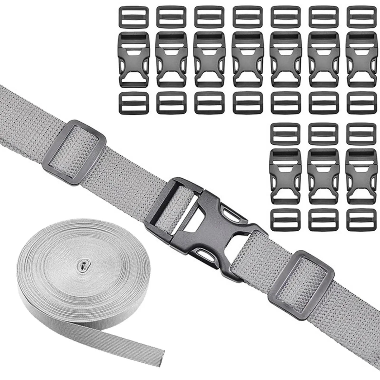 Lashing Strap, Buckle tie Straps Heavy Duty for , Luggage, Bicycle, Camping Hiking Suitcase Luggage Lashing Straps