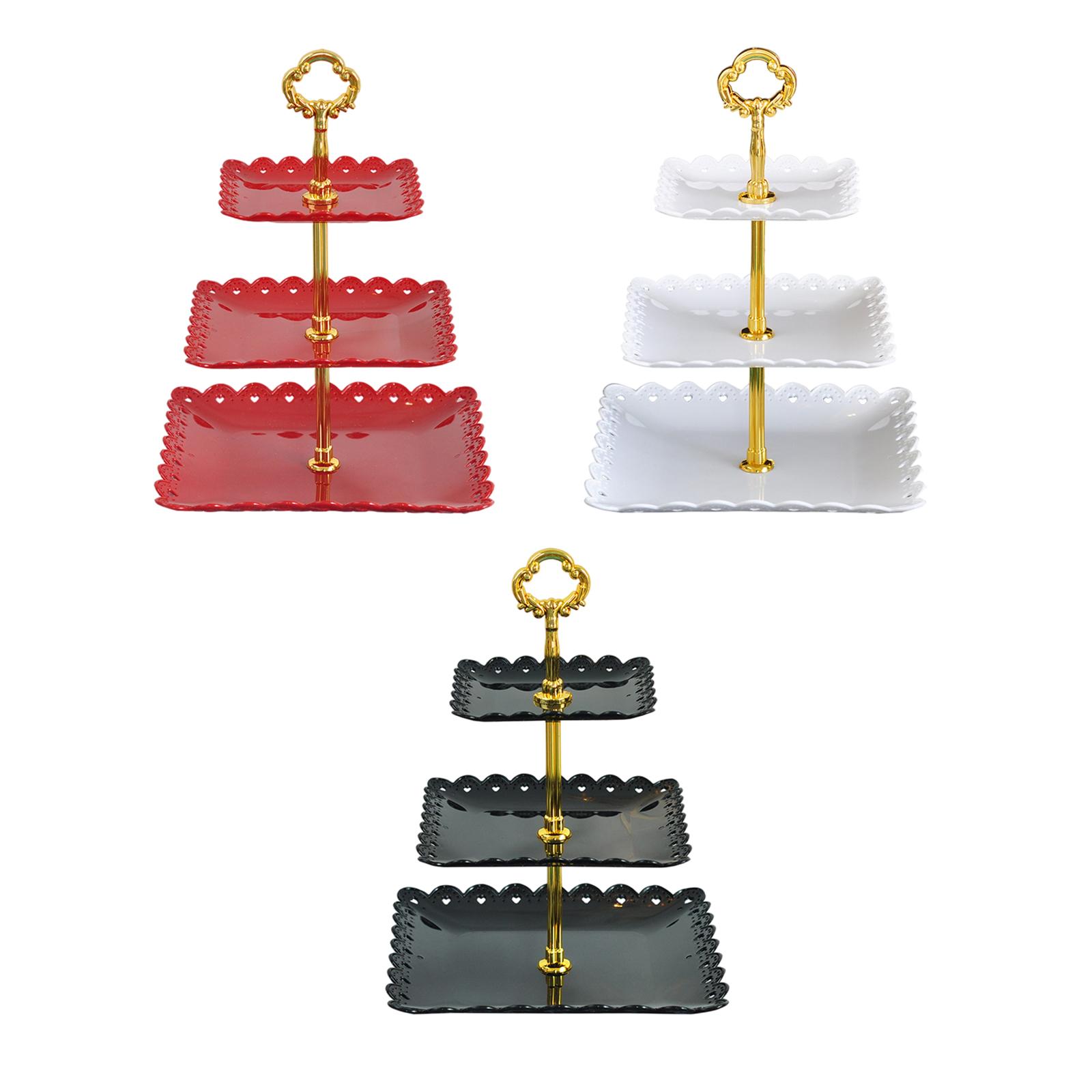 Multipurpose Cupcake Stand Pastry Serving Platter for Home Dining Table Birthday Party