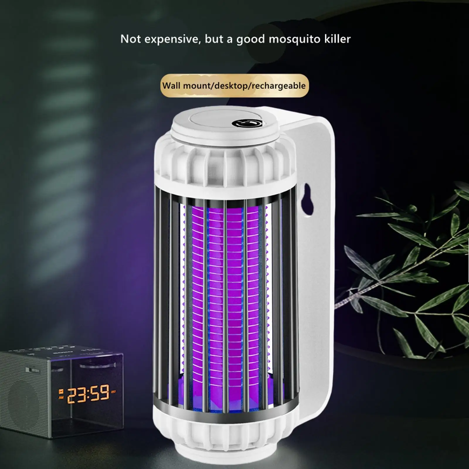 Electric UV Mosquito Killer Lamp Camping Lantern Fly Bug Insect Zapper