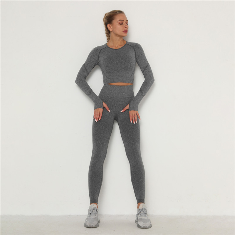 workout outfits ternos esportivos cintura alta yoga