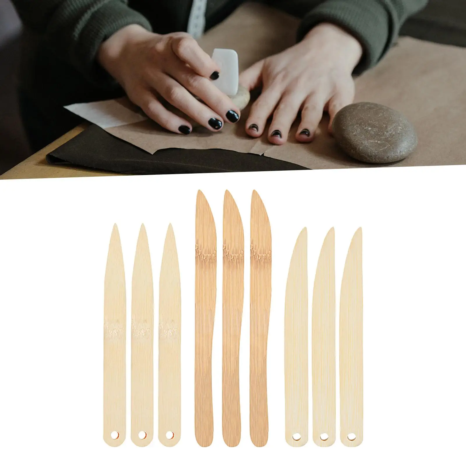 9x Envelope Slitter Making Paper Cutter Tools Calligraphy Paper Knife Xuan Paper Trimmer Lightweight Paper Knife Envelope Opener
