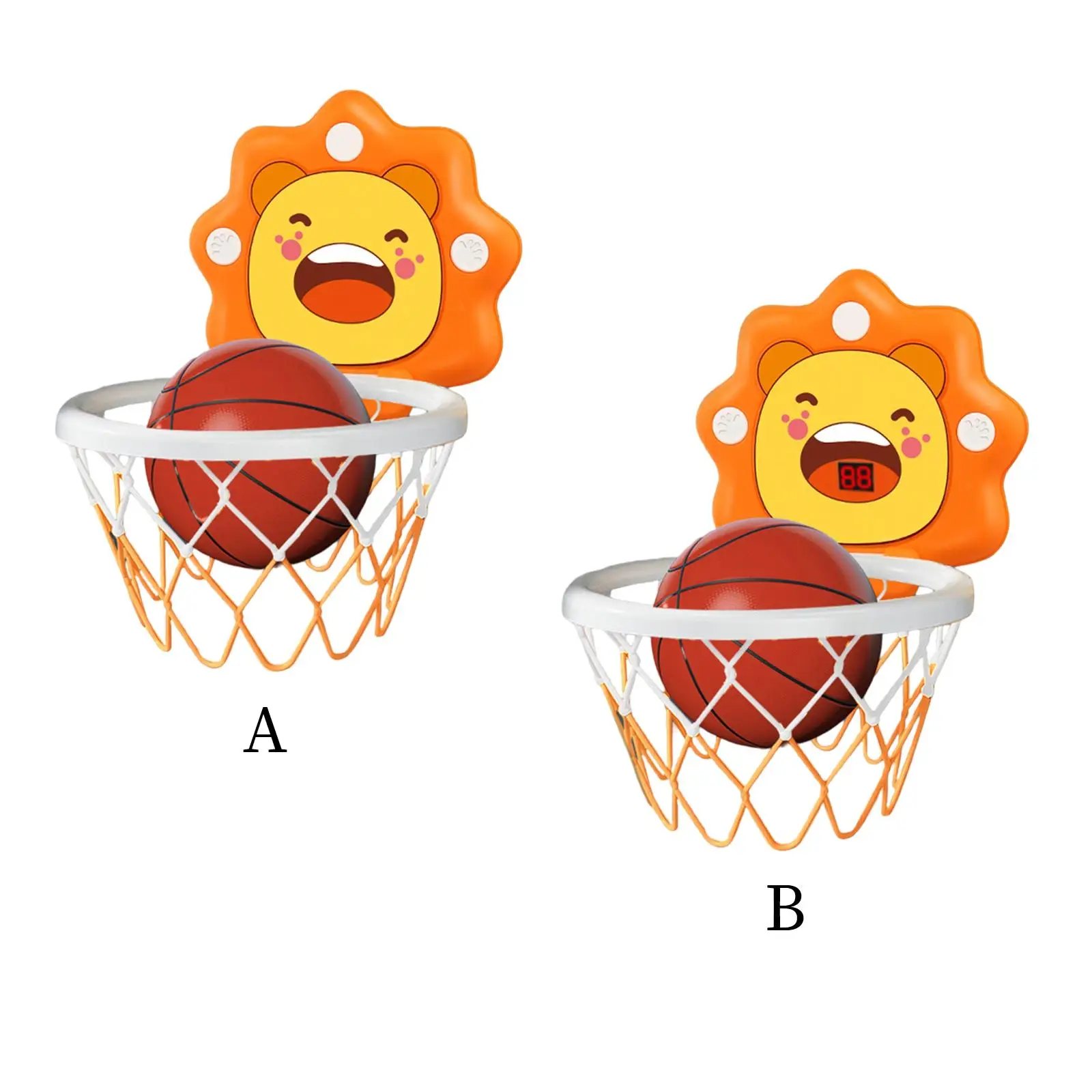 Basketball Playing Set Basketball Hoop Set Net Toys for Indoor Outdoor Boy Children