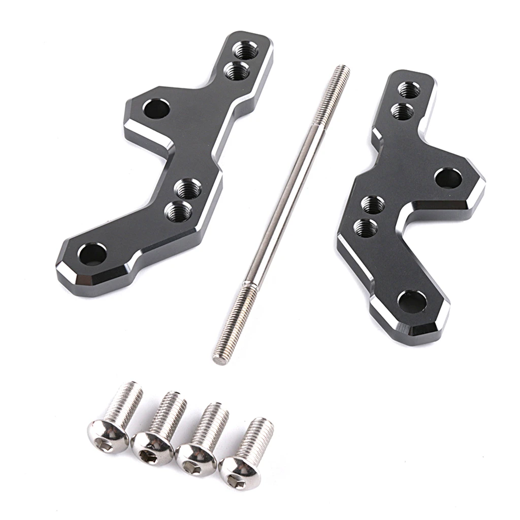 Motorcycle CNC Aluminum Alloy Accessories Foot Pegs Rear Rearset Base For   250 -300R Z250 