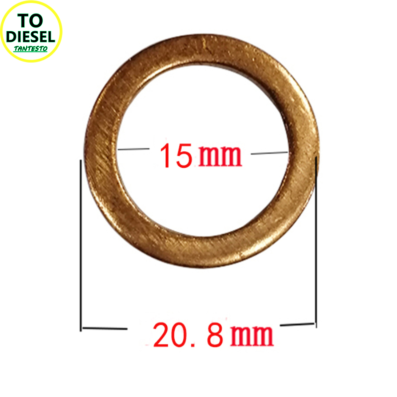 100 Stück 15*20,8 für TOYOTA NISSAN MMC Diesel CRIN Injektor-Reparaturdichtung – Detail 1