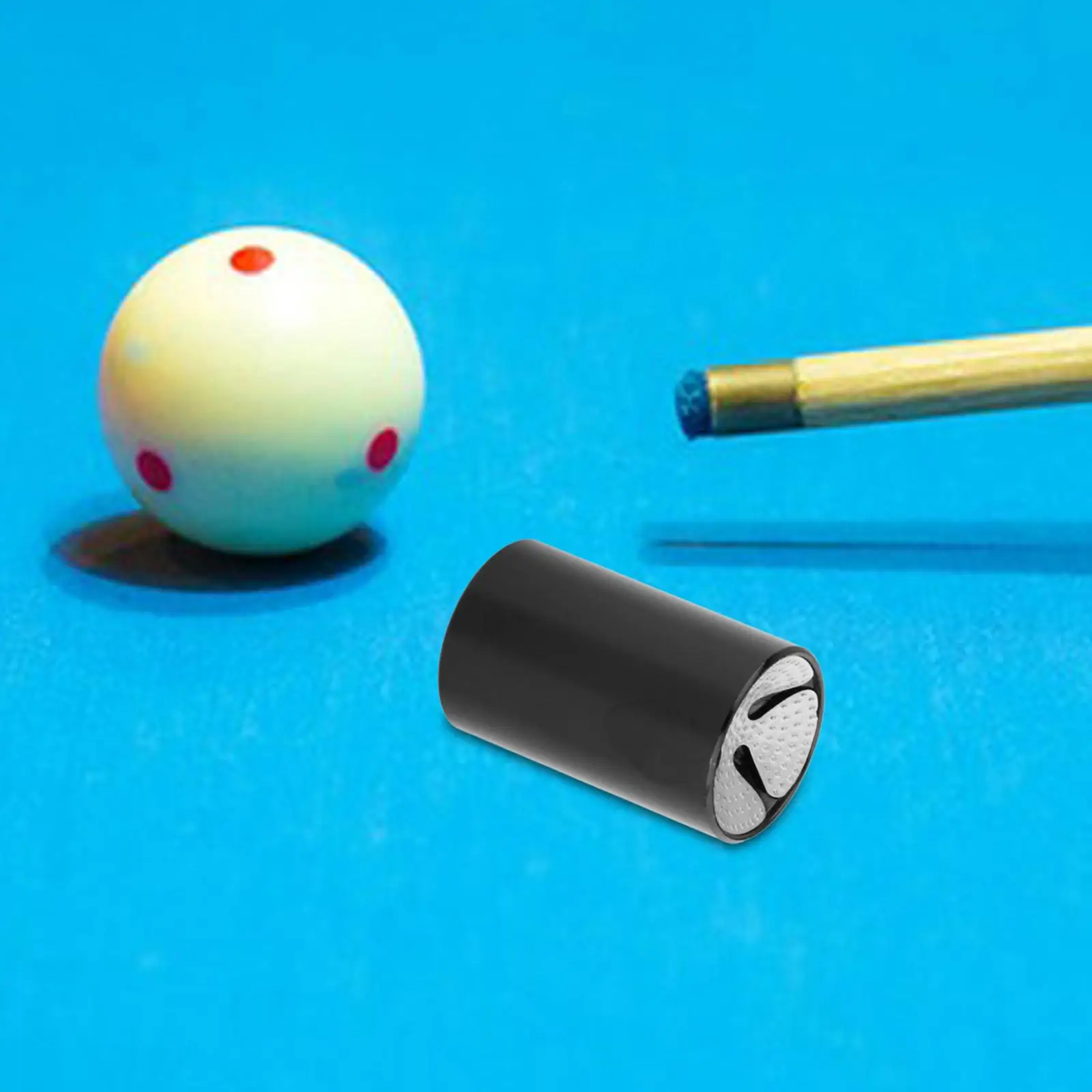 Pool Cue Tip Repair Tool Cue Stick Shaper Tapper Lightweight Multipurpose 2 in 1 Pool Cue Shaper Aerator Snooker Supplies