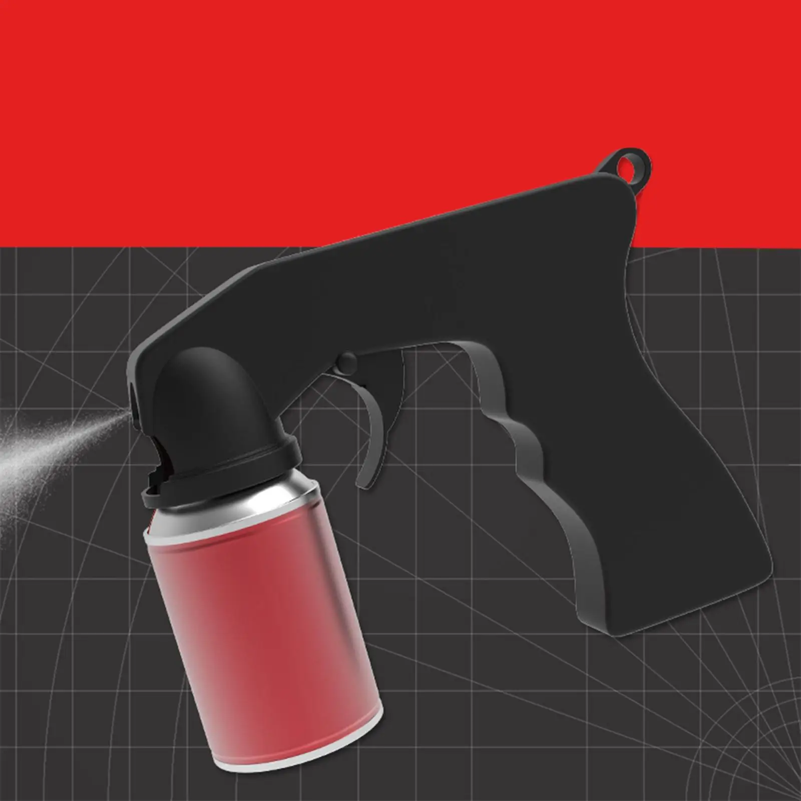 Car Paint Tool Instant Aerosol Handle Spray Gun Handle for Car