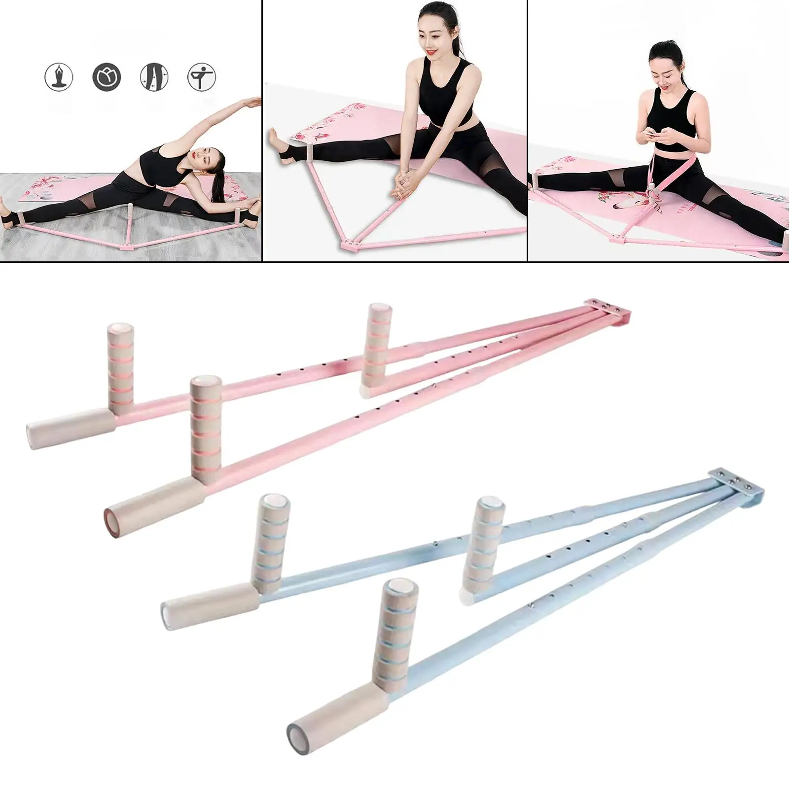 Leg Stretcher Adjustable Tension Split Machine Leg Extension Leg Extension Machine for Dance Ballet Gymnastics Training Sports