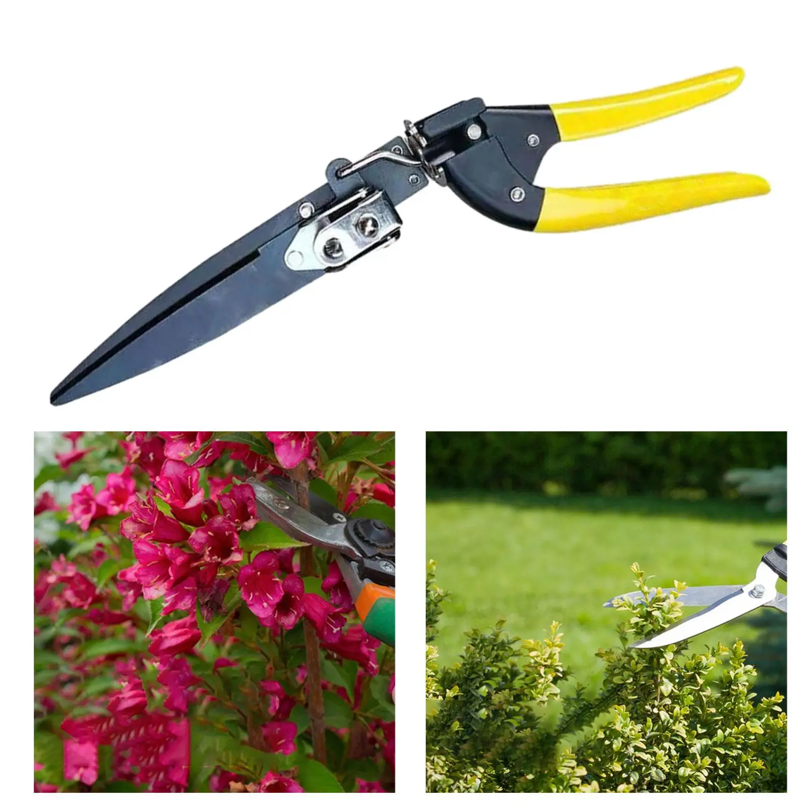 Gardening Scissors Anti Slip Handle Professional Gardening Tools Handheld Pruner Garden Shears for Lawn Farm Bonsai Garden