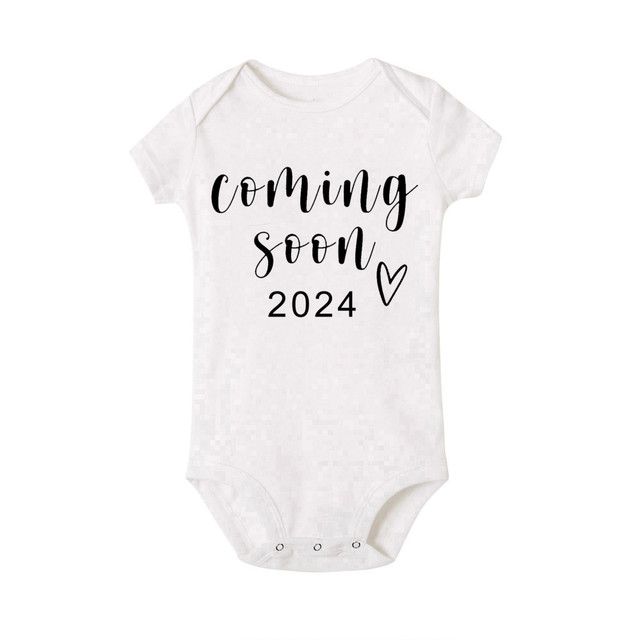 Custom Pregnancy Birth Announcement Coming Soon Kids Bodysuit/Onesie/T –  Milillo and Co