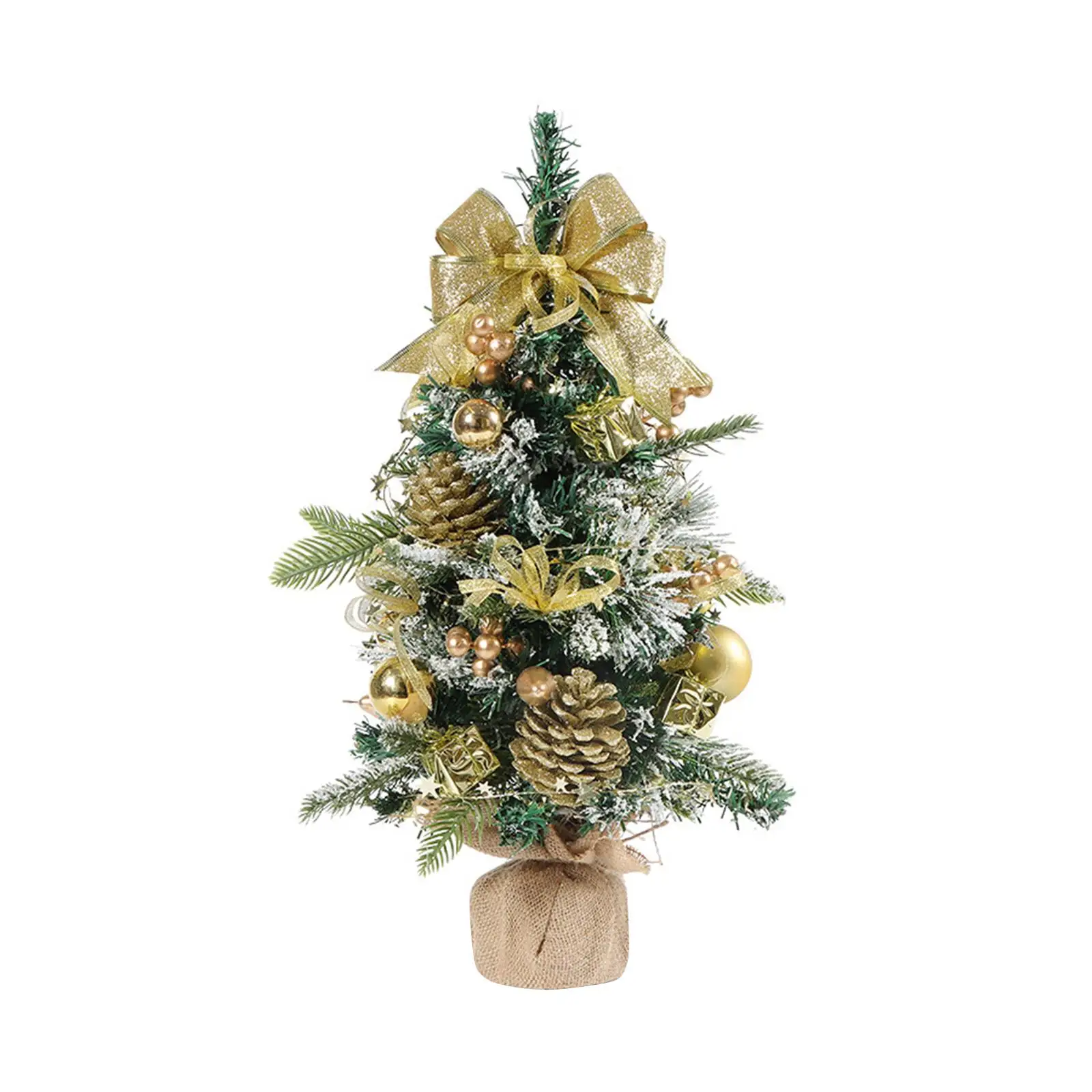 Artificial Tabletop Christmas Tree Holiday Xmas Tree for Shelf Home Bedroom