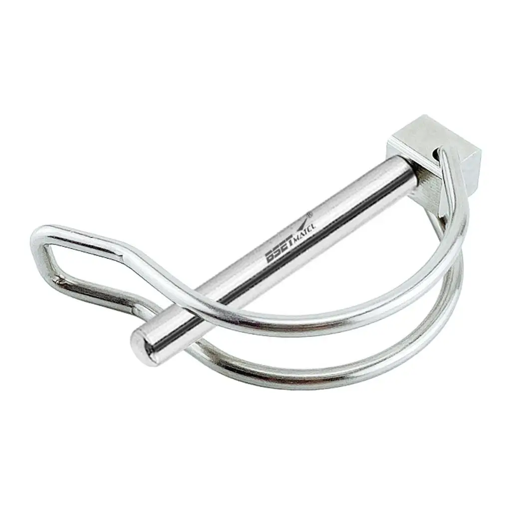 Stainless Steel Release Trailer Coupler Safety Pin 4.5 x 45mm