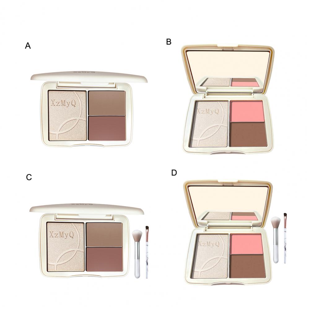 Type A Poudre éclaircissante Pour Le Visage Durable Palette De Contouring Portable éclat 4755