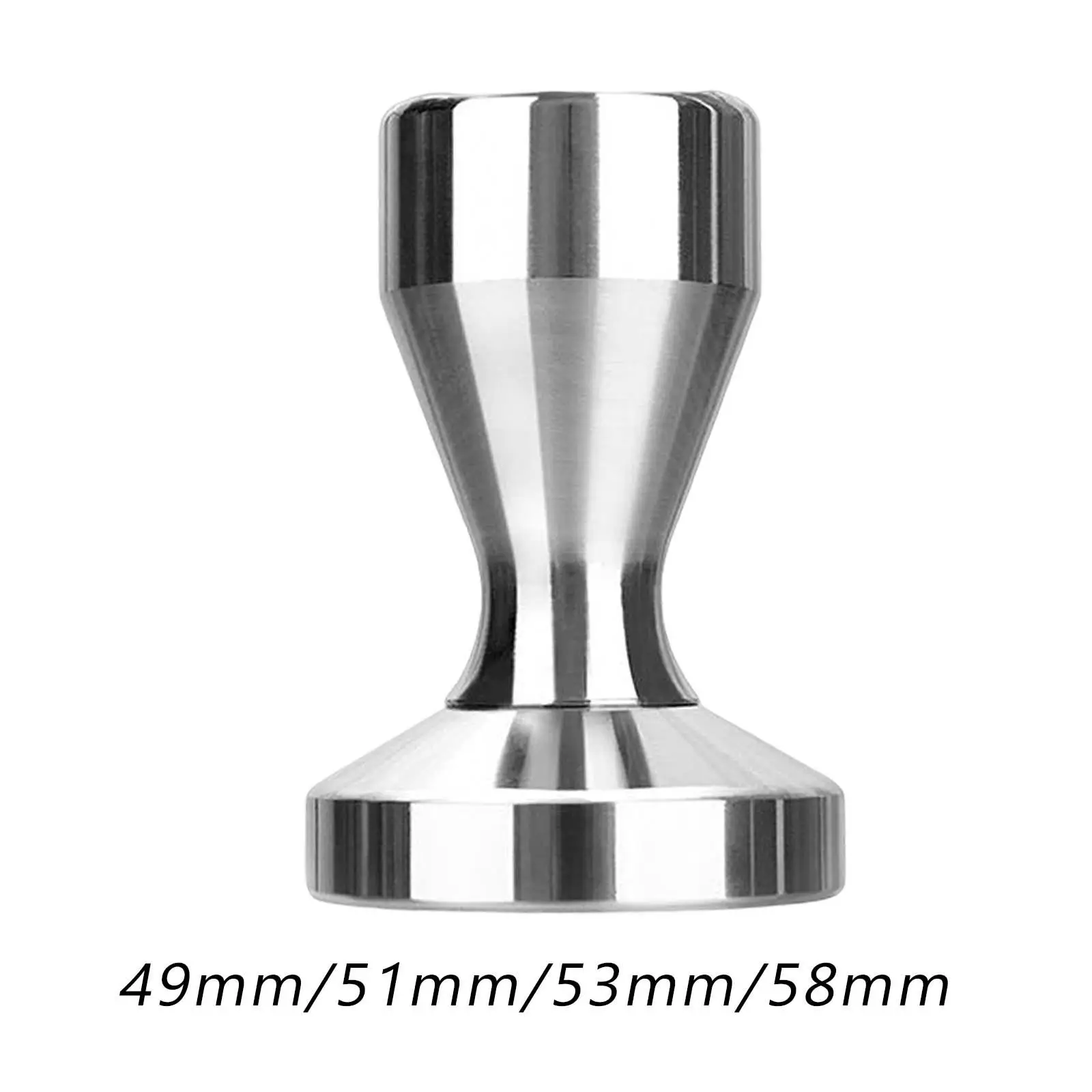 Stainless Steel Coffee Tamper Ergonomic Handle Polished Espresso Pressing Tool