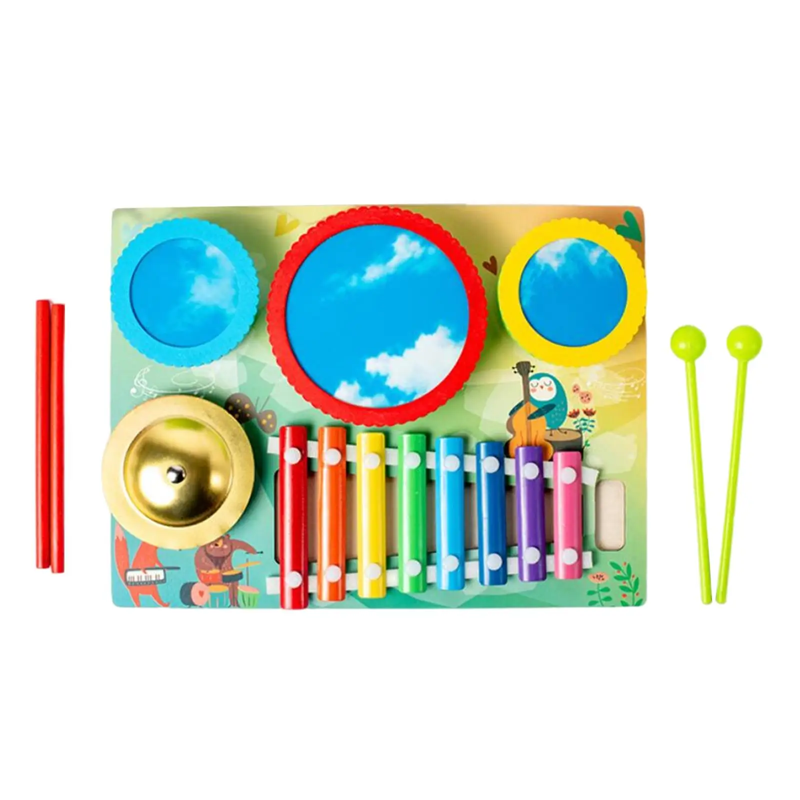 Kids Music Glockenspiel Percussion Musical Instruments for Children Boy Girl