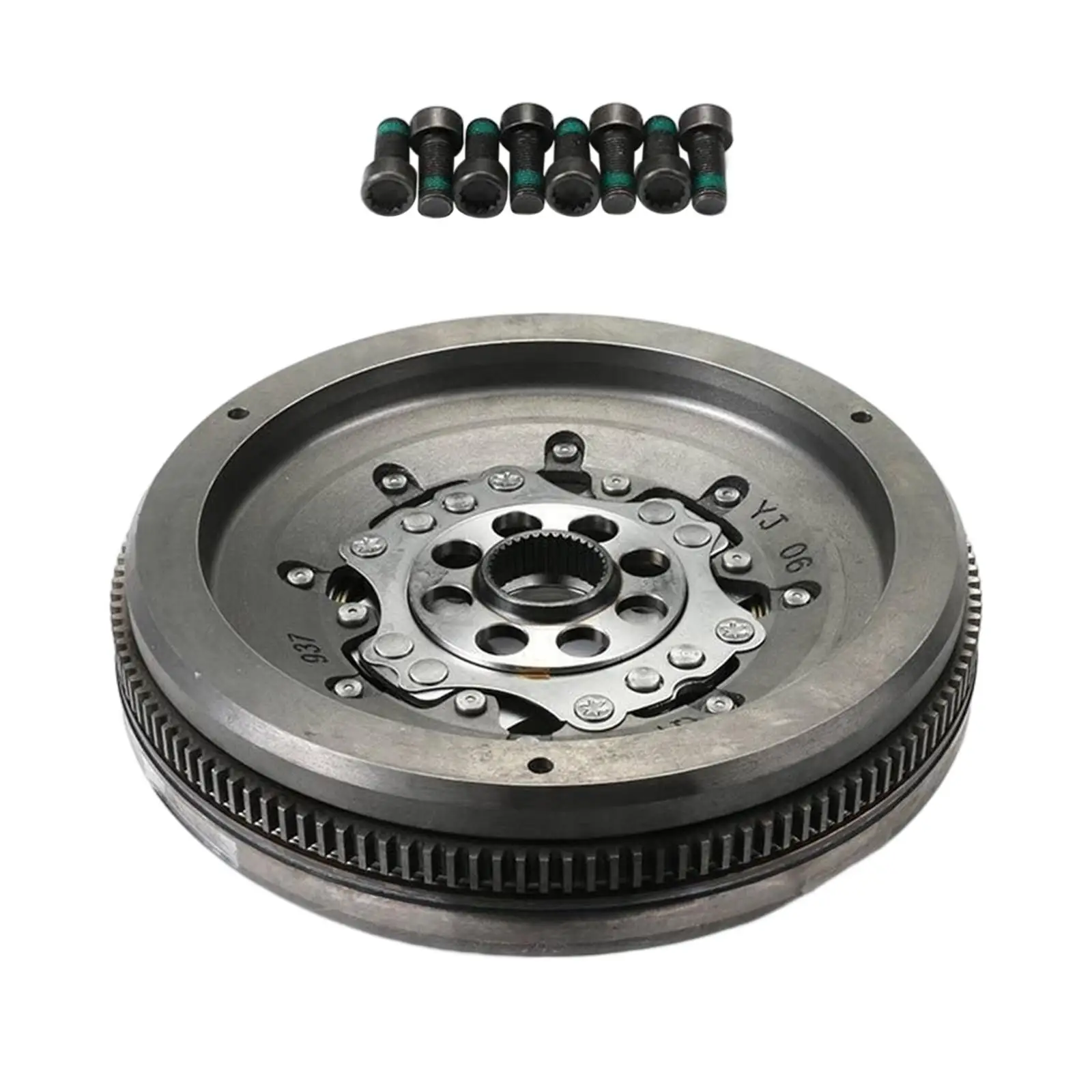 Vehicle Transmission Clutch Flywheel 02E Dq250 132 Teeth 8 Holes 02E398029C 02E398029B for VW Replace High Performance