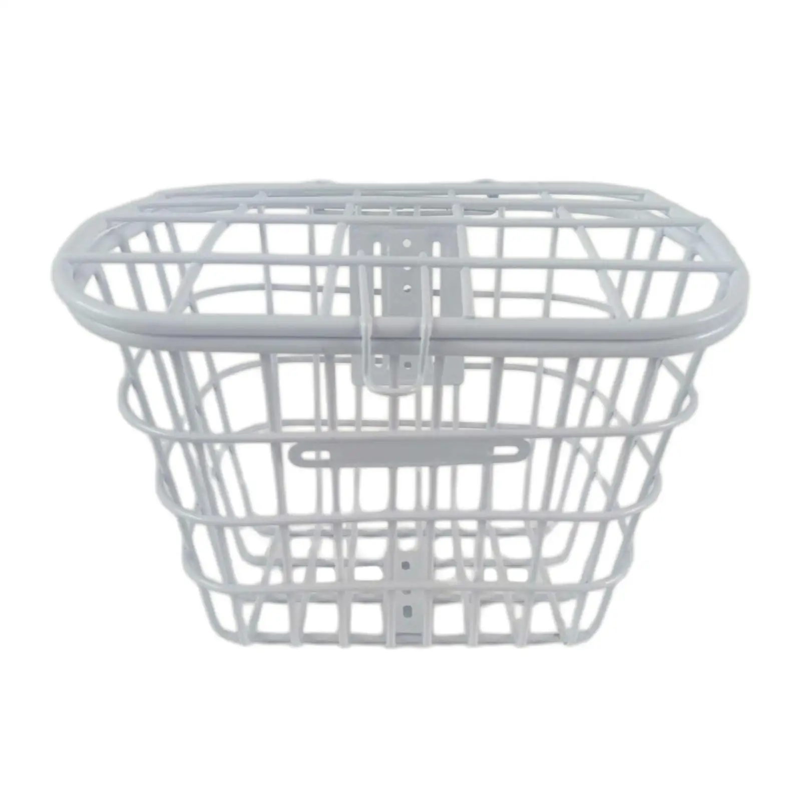 Bike Basket Quick Release Portable Wire Basket Large Capacity Bike Accessories