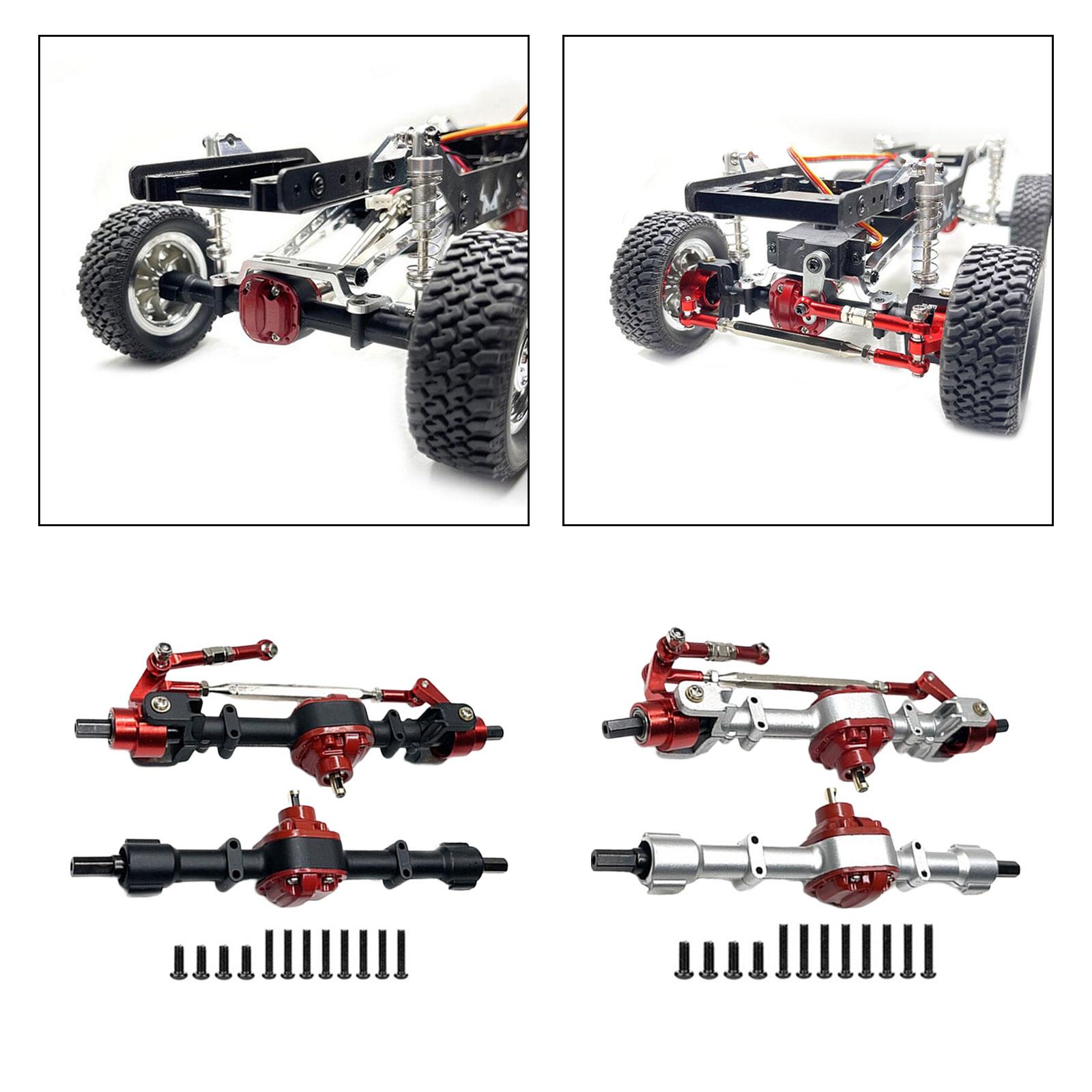 Комплект передней и задней оси 1/12, передний и задний мост для  радиоуправляемого автомобиля MN78 D90 D91 99S | AliExpress