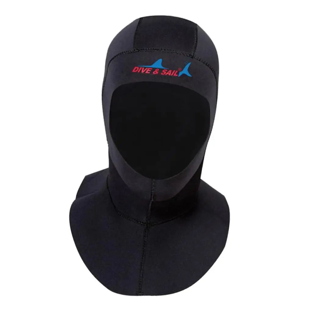 1pc 3mm Diving Hood Full  Warm Dive Cap Wetsuit Hooded Wet Suit Hat