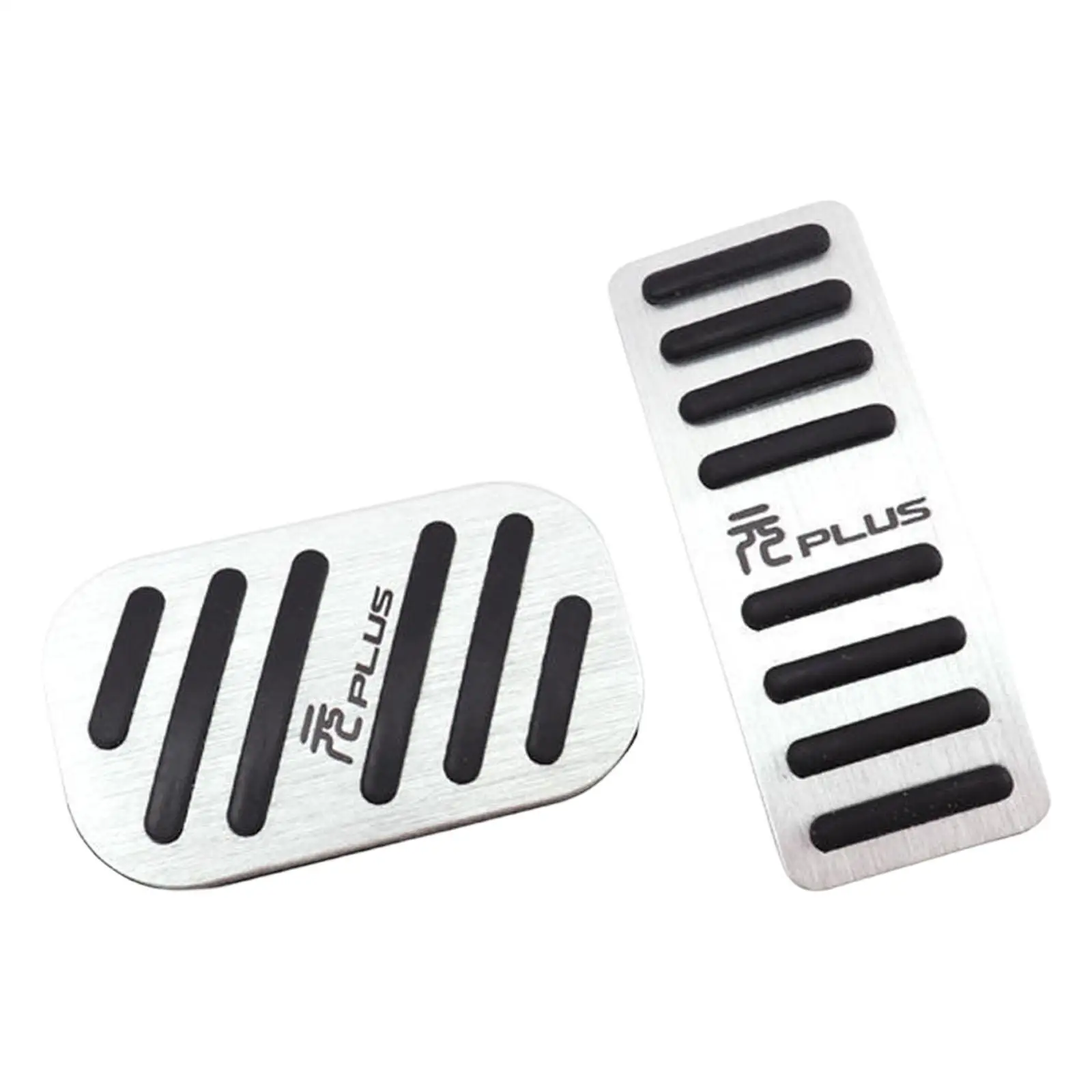 Brake Pedal Cover Gas Pedal Cover Kit Anti Slip Aluminium Alloy Foot Pedals Pads for Byd Atto 3 Yuan Plus Easy to Install