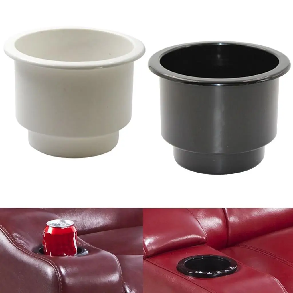 Plastic Cup Holder Cup Holder Cup with Drain Drinking Cup Bottle Holder for Installation for Boat Marine Car