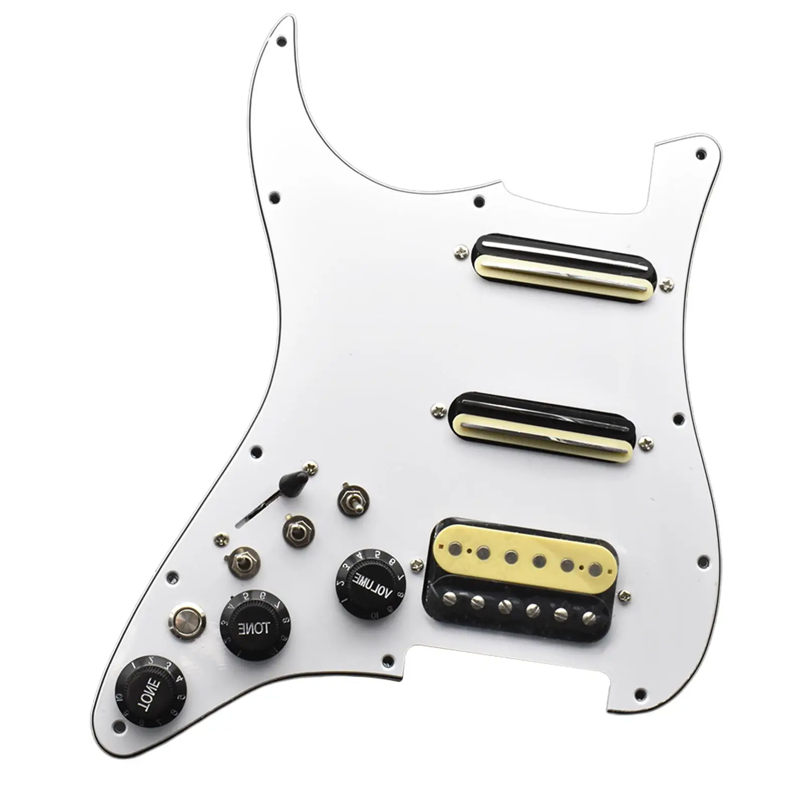 Loaded Pickguard for Guitar, Replaces, Easy Installation Prewired Loaded