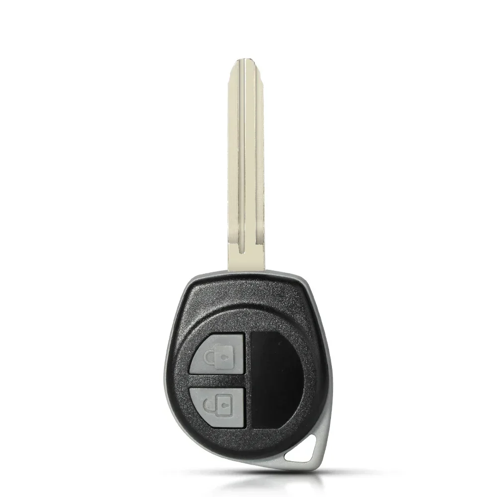 KEYYOU 2 Tasten Ersatz Fernbedienung Auto Schlüssel Shell Für Suzuki Grand Vitara SWIFT Mit Gummi Taste Pad Fob HU133R/TOY 43 Klinge – Detail 6
