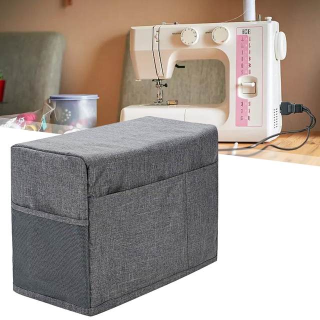 HOMEST Sewing Machine Dust Cover with Storage Pockets