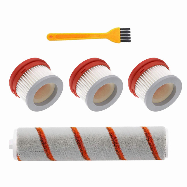 Kit Of 3 Brush Filters For Dreame V9 Cordless Vacuum Easy To