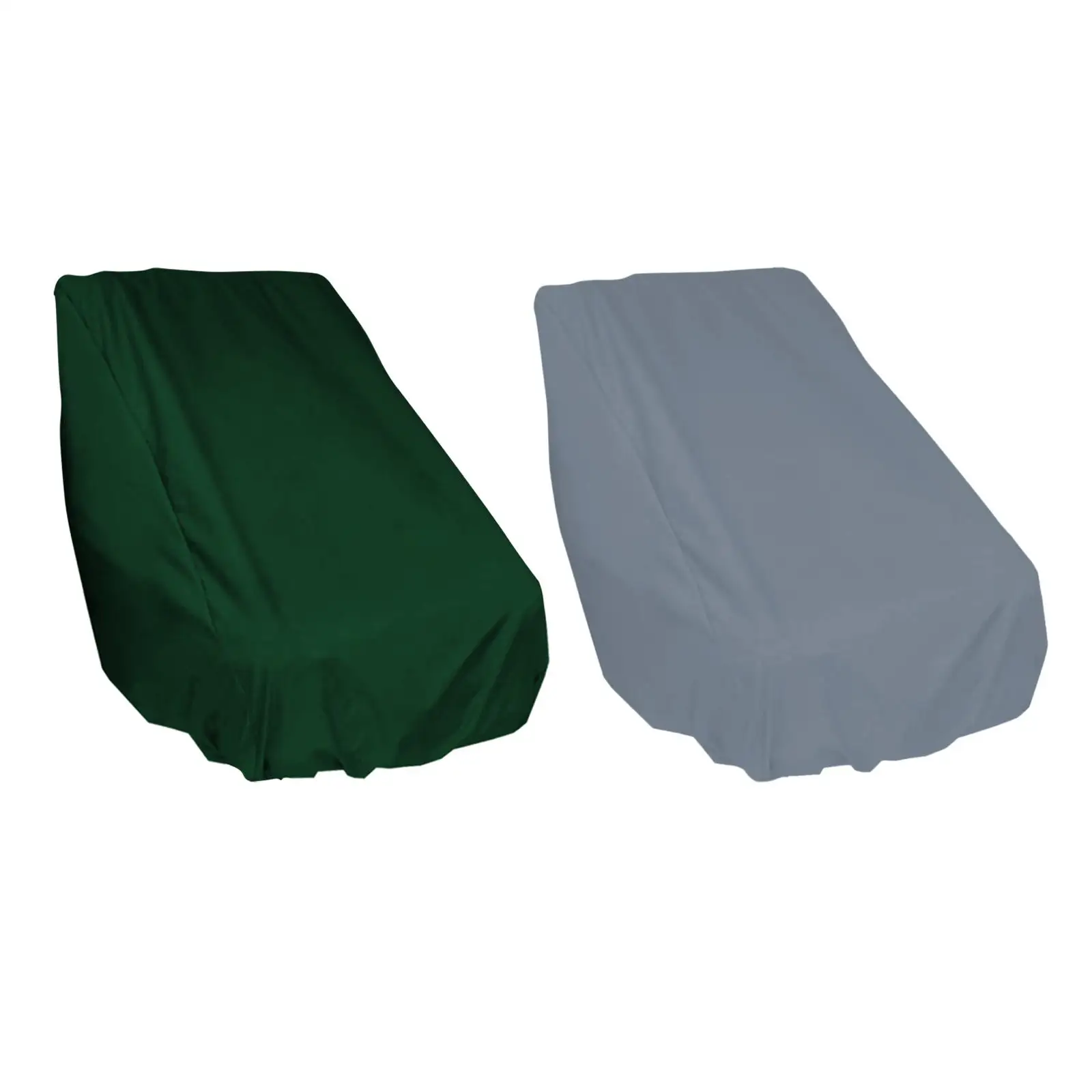 Boat Seat Cover UV Resistant Boat Chair Seat Cover Durable Captain`s Chair Cover Waterproof Outdoor Helm Chair Protective Covers