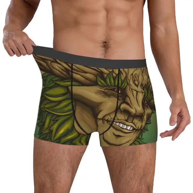 Liga das lendas ivern league underwear calcinha breathbale masculino shorts  de impressão boxer briefs - AliExpress