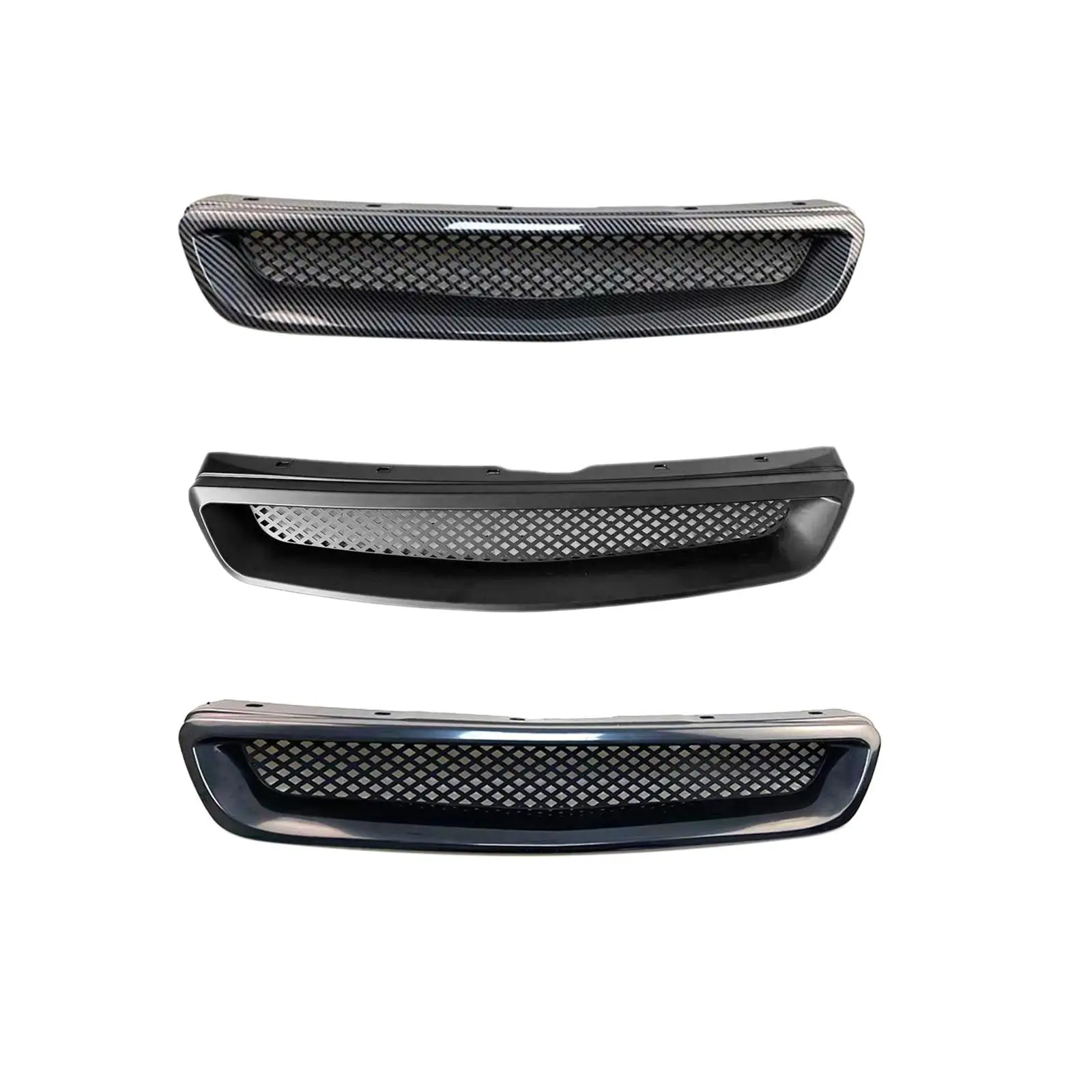 Front Bumper Hood Mesh Grille High Quality for Honda Civic 96-98