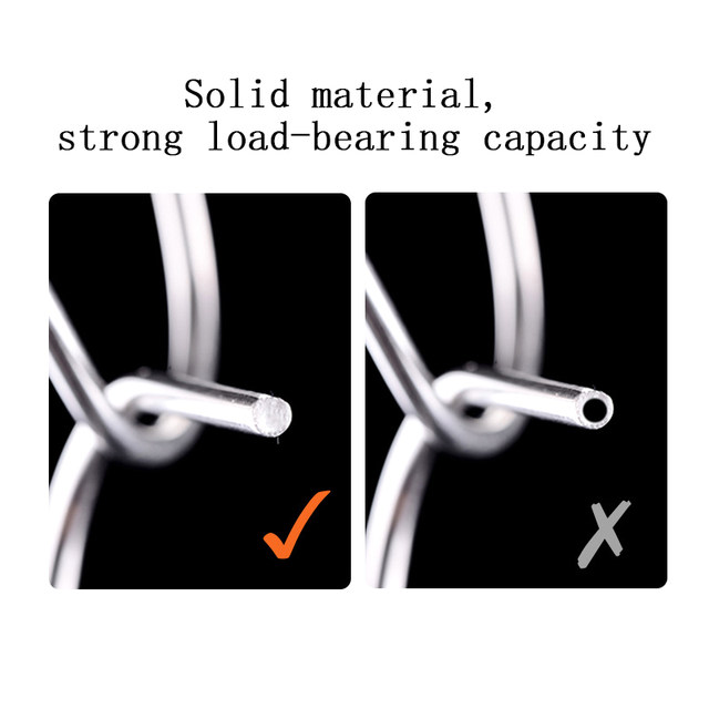 COYUN Fleischerhaken 20 Stück - Edelstahl S-Haken Für Fleischverarbeitung