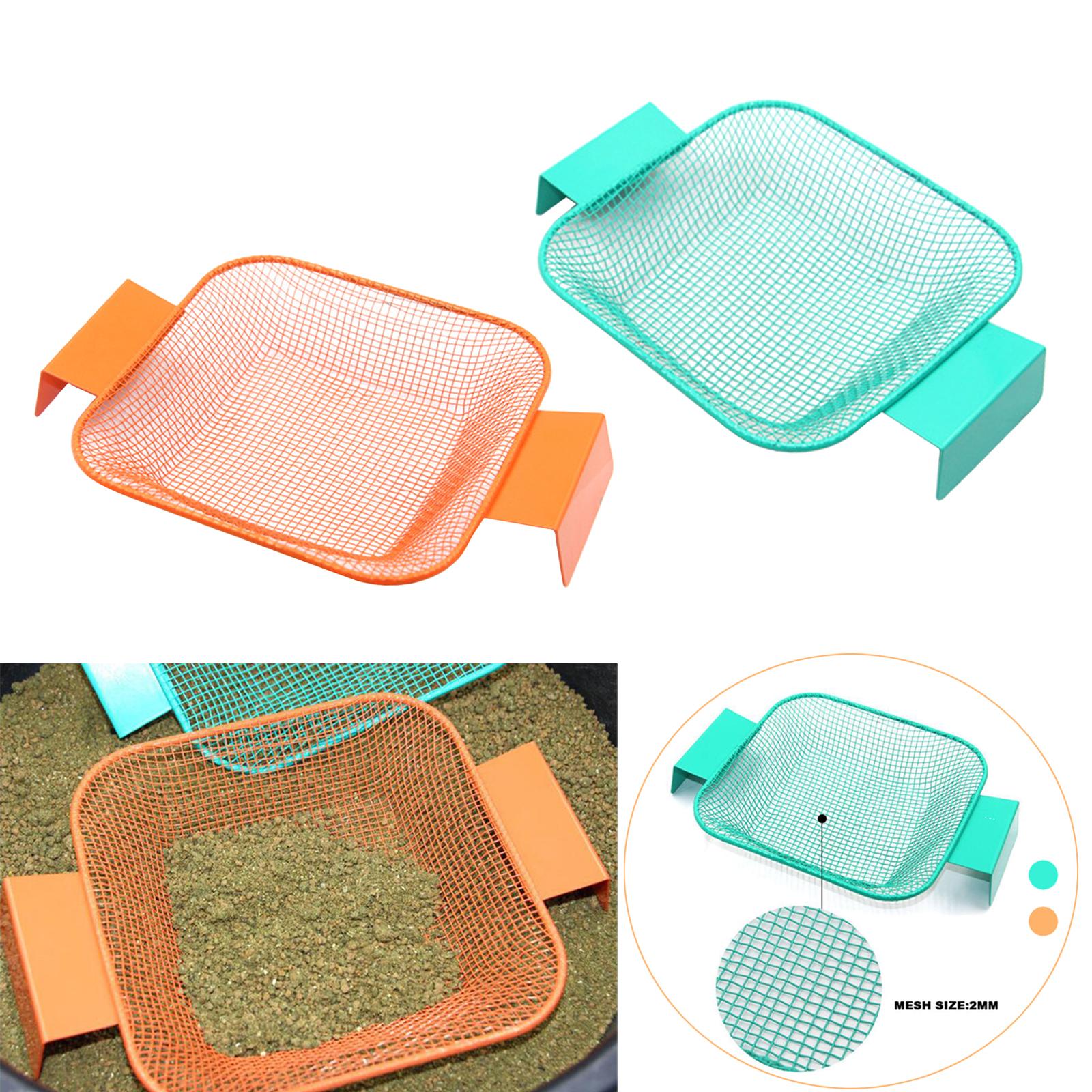 Bait Screen Carp Boiled Lure Iron Net Mini Sieve Meshing Fishing Tackle Accs