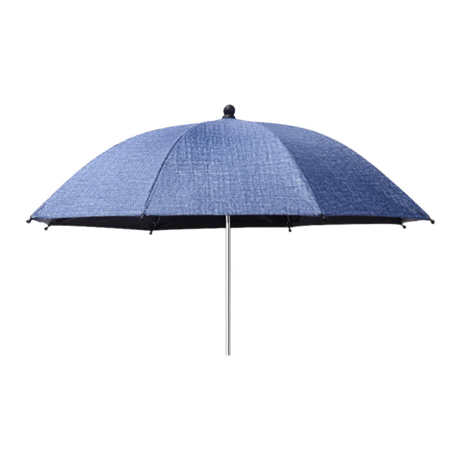 Detachable Baby Stroller Umbrella Pram Parasol Sun Protection Rain Protecter UV 50+ Infant Buggy Clip On 85cm/33.5in Diameter