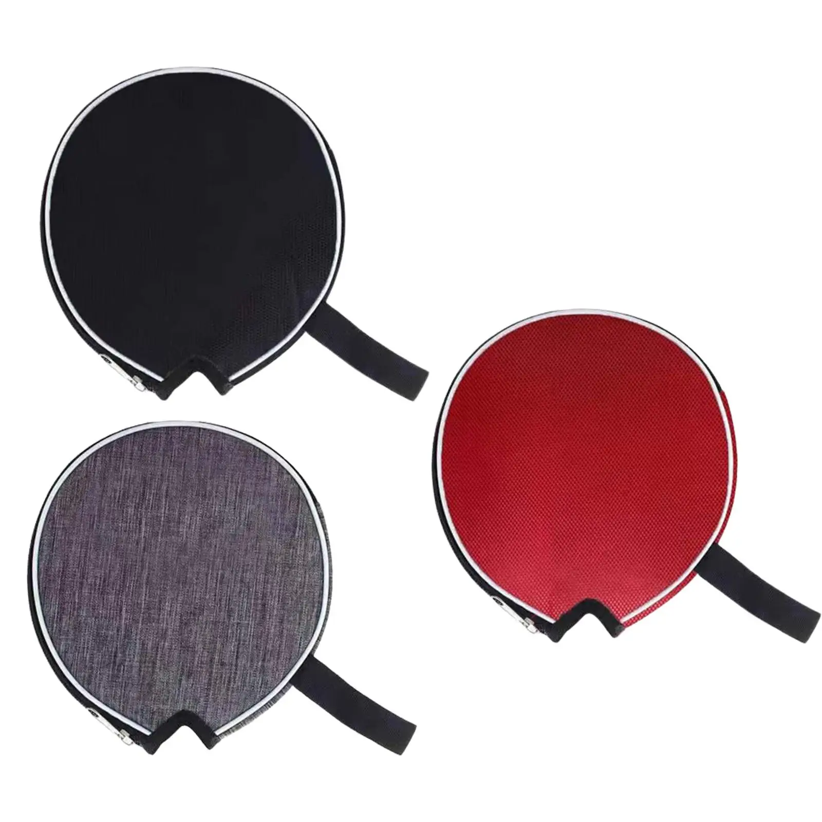 Table Tennis Racket Cover Reusable Wear Resistant Lightweight Dustproof Professional Racket Pocket for Indoor Competition Sports