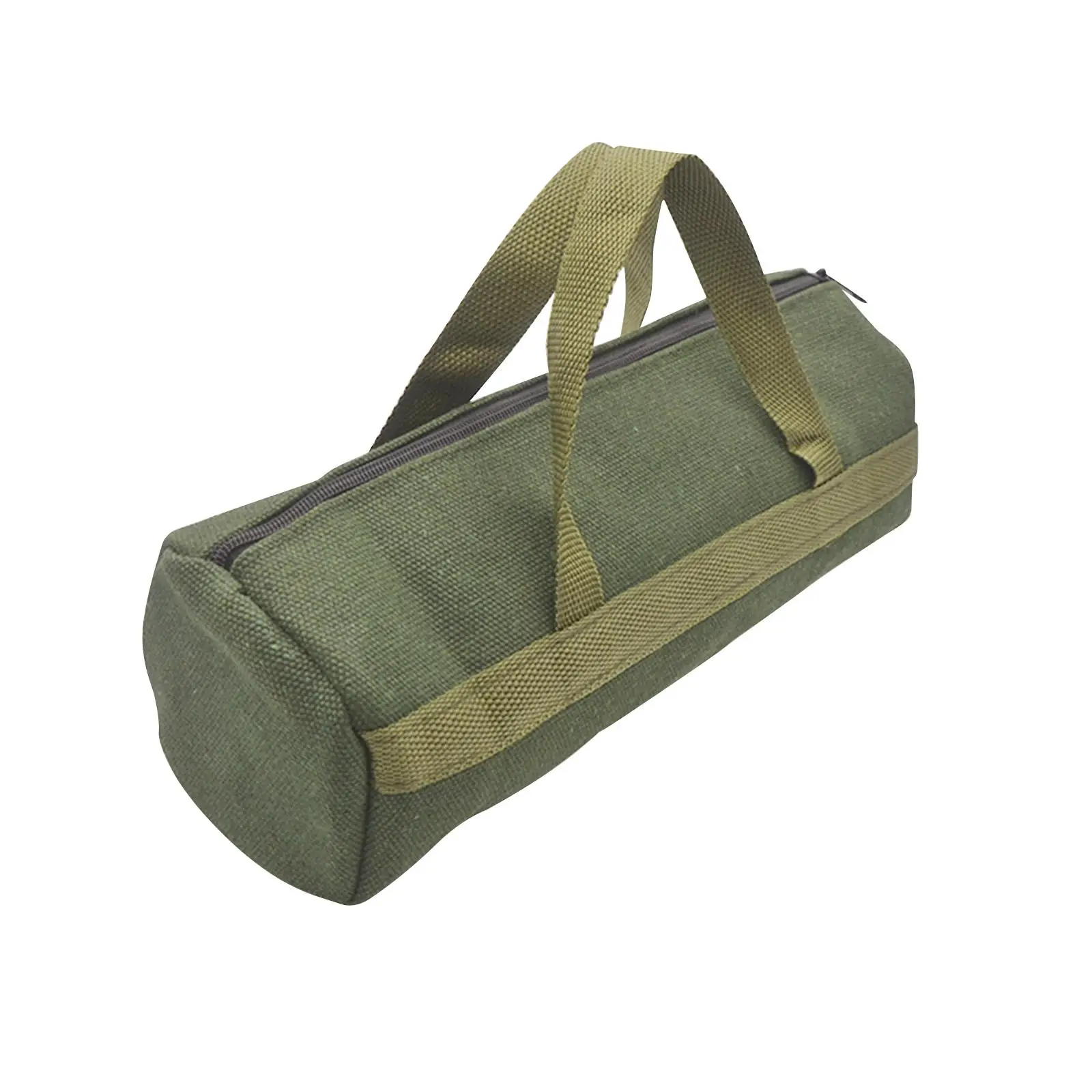 Zippered Tool Bag Tool Carriers Small Tool Bag Canvas Tool Pouch Tool Organizer Bag for Woodworker Carpenter Electrician Plumber