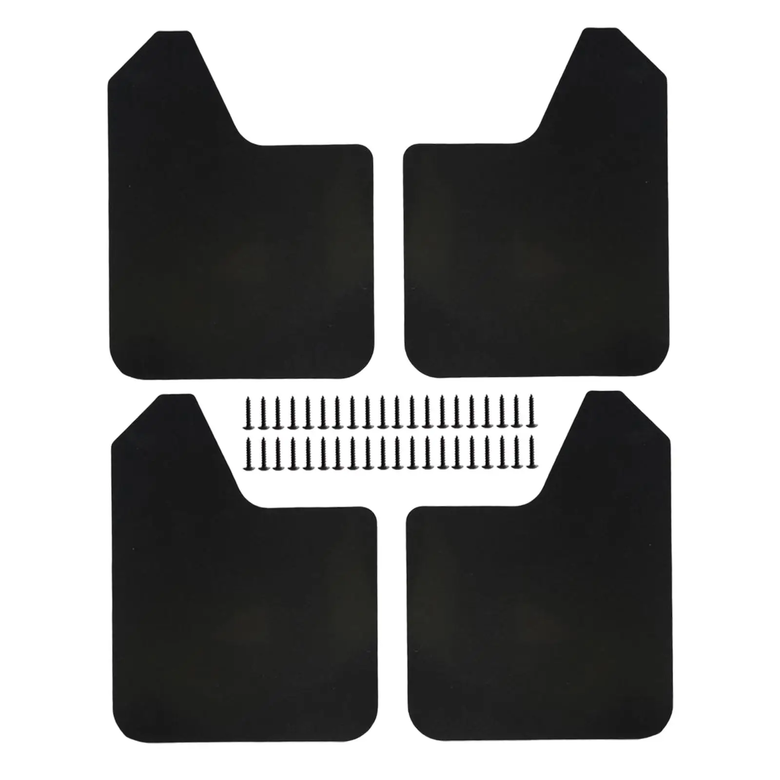 4x Mudflaps Flaps Front and Rear Car Accessories Exterior Parts Mudguard for Truck SUV Car